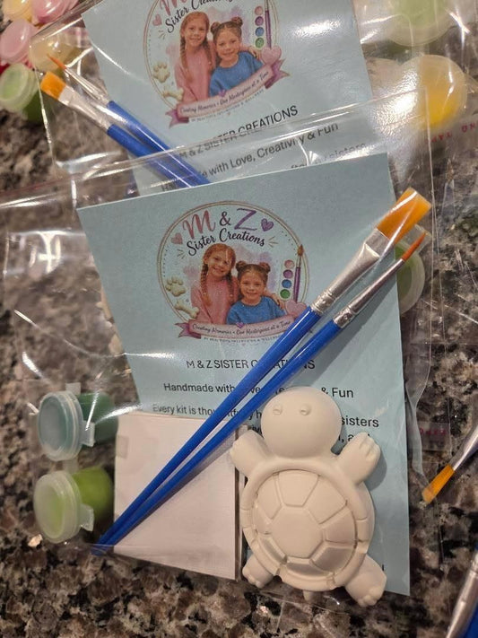 Turtle Paint Kit — Handmade by Young Artists