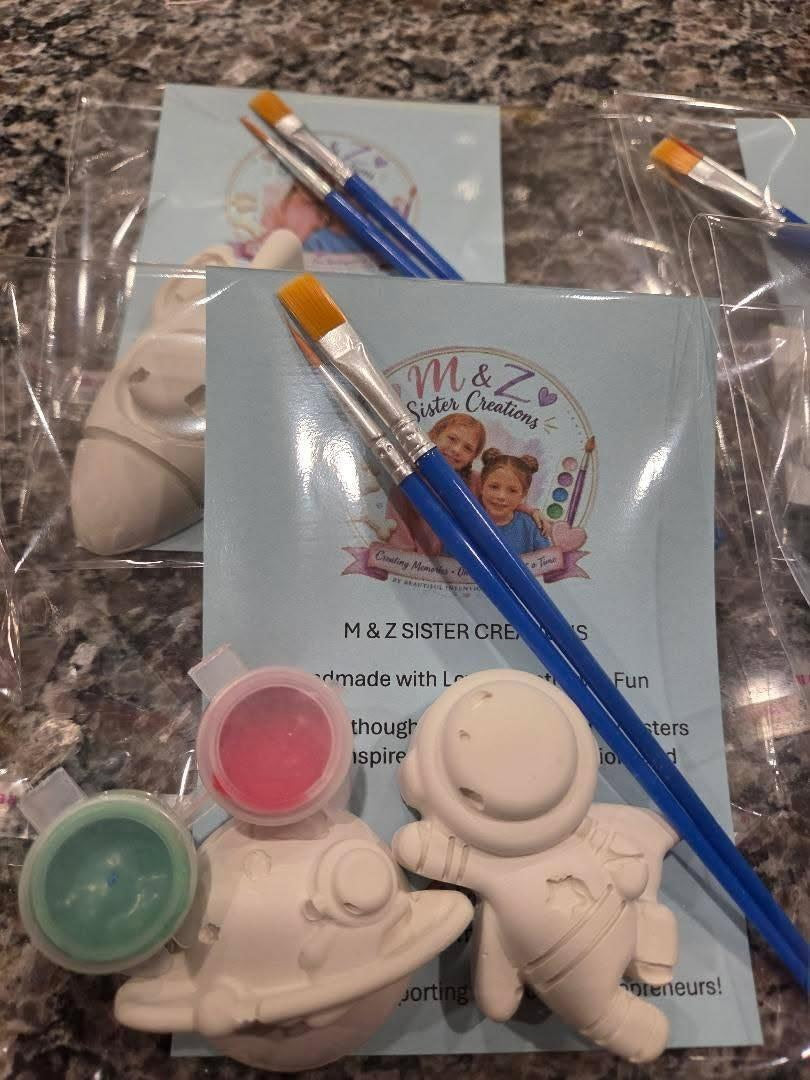 Space Adventure Paint Kit — Handmade by Young Artists