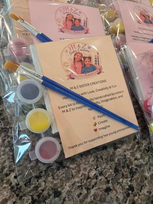 Canvas Art Paint Kit — Handmade by Young Artists