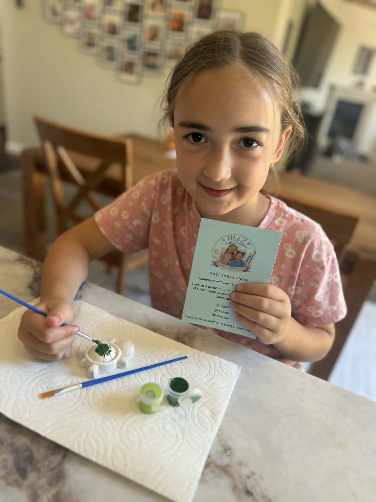 Turtle Paint Kit — Handmade by Young Artists