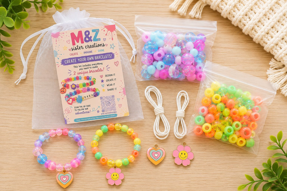 DIY Bracelet Making Kit (Makes 2 Bracelets)