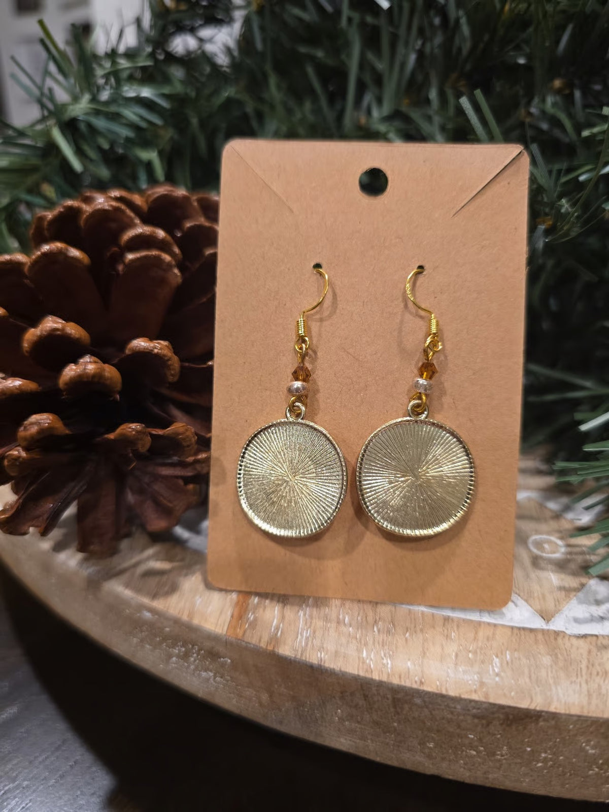 Orange Slice Earrings | Handmade Fruit Earrings