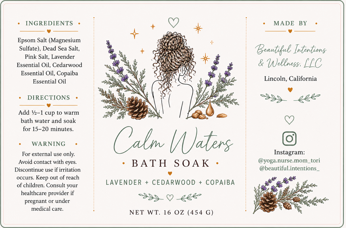 Calm Waters Bath Soak