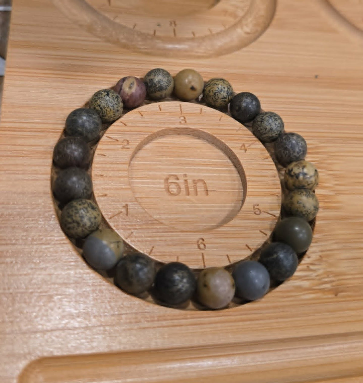 Earthbound Bracelet | Handmade Natural Stone Stretch Bracelet | Neutral Boho Jewelry
