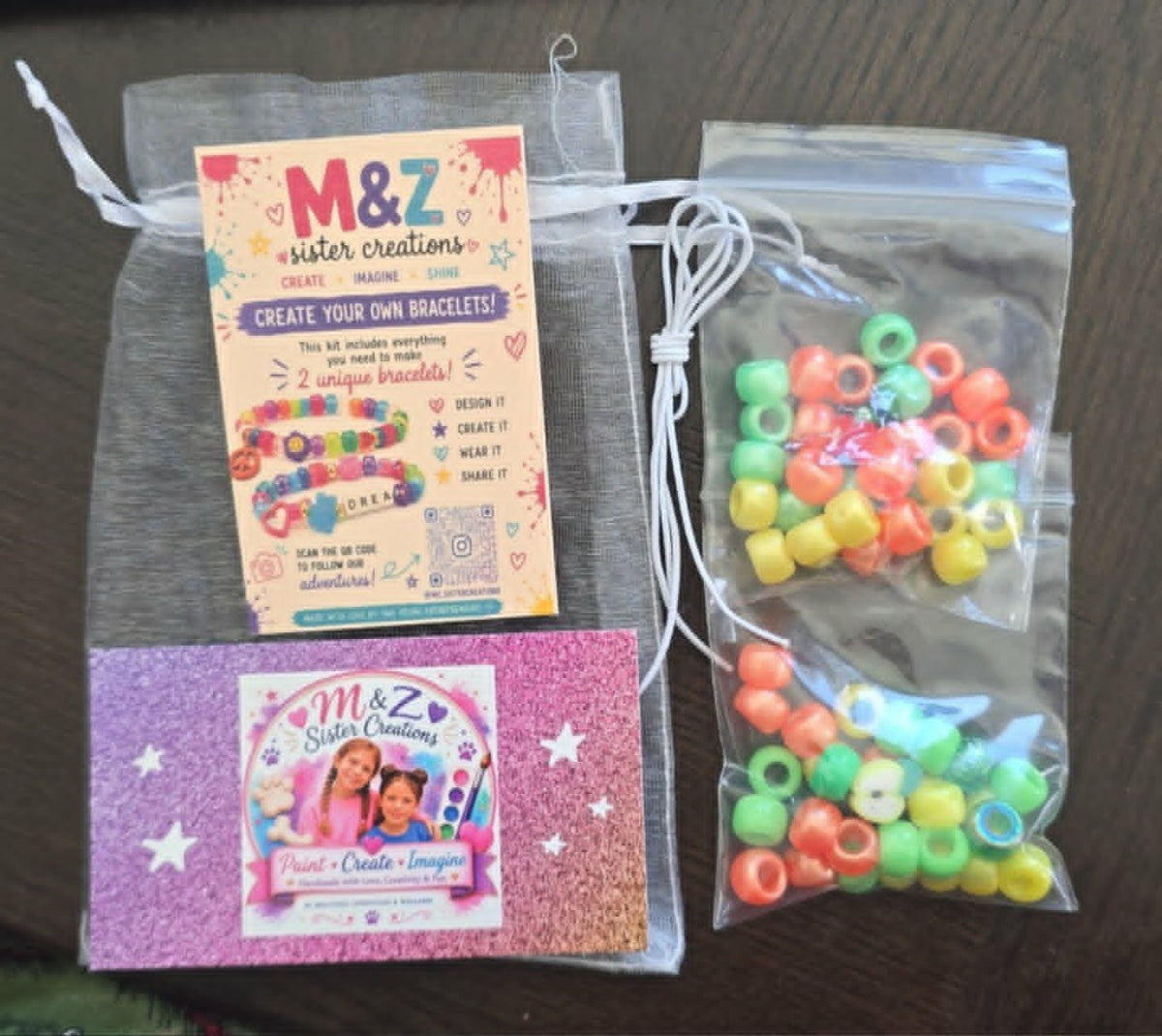 DIY Bracelet Making Kit (Makes 2 Bracelets)