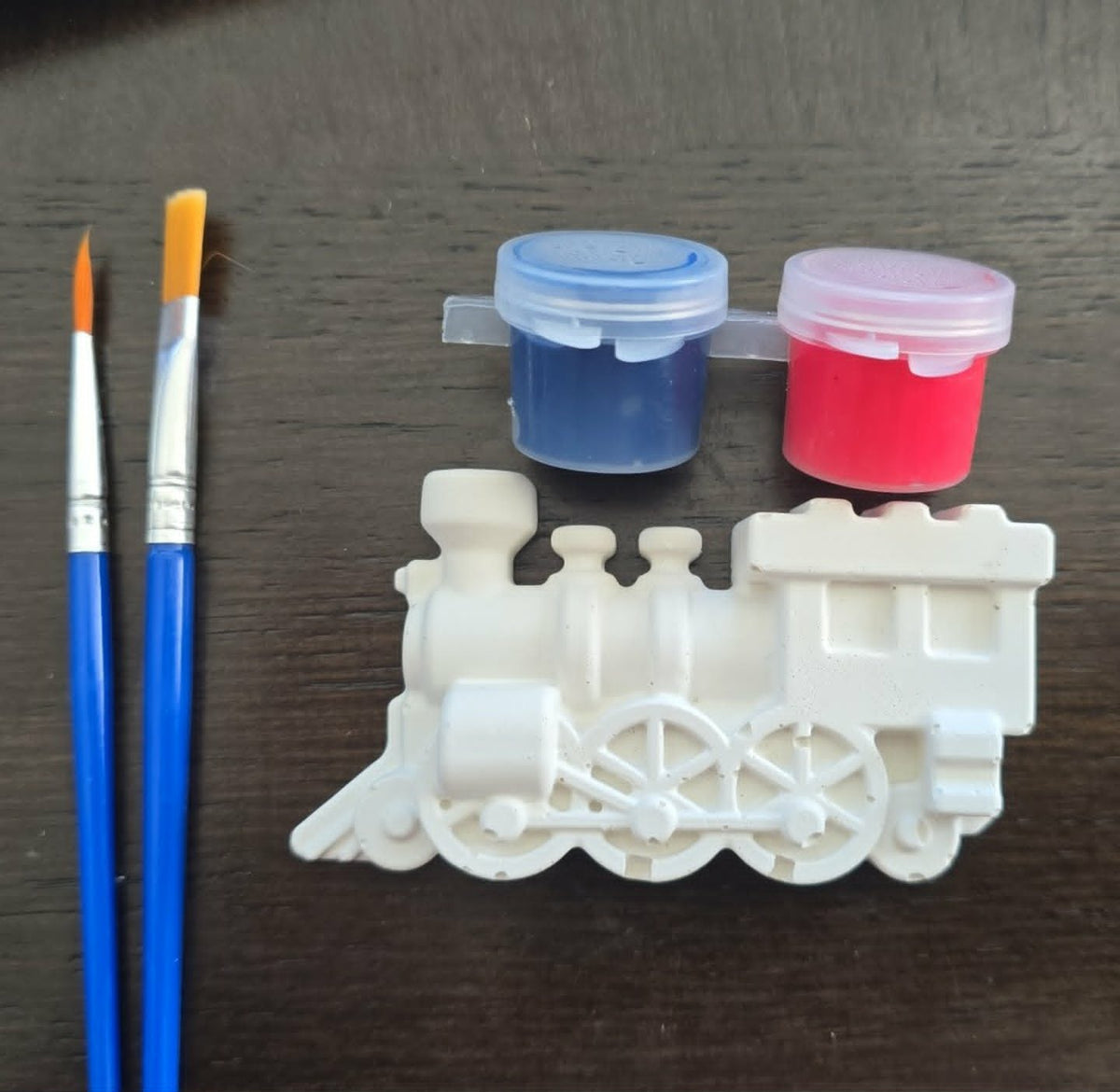 Train Paint Kit- Handmade by Young Artist