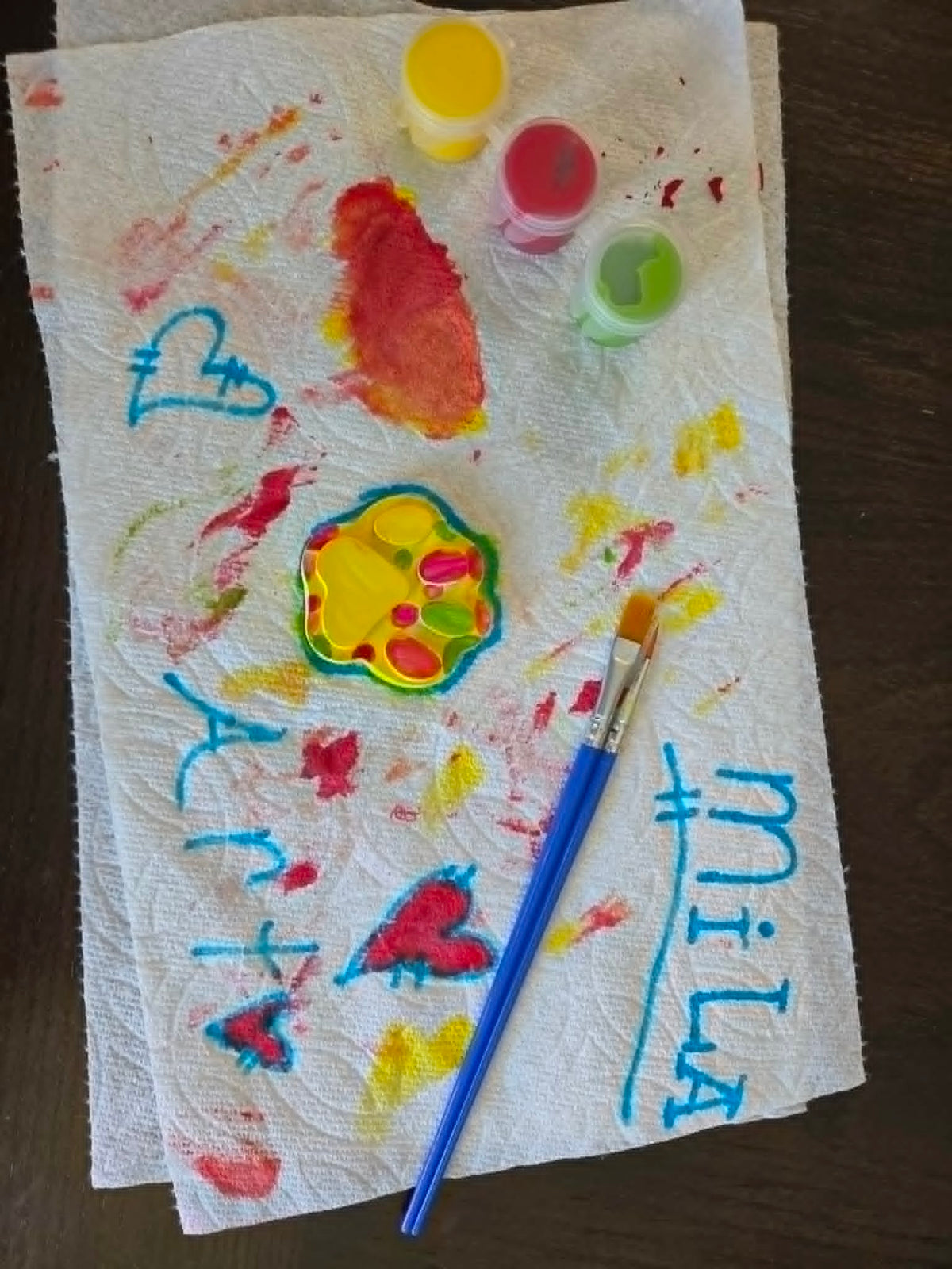 Paw Print Paint Kit — Handmade by Young Artists