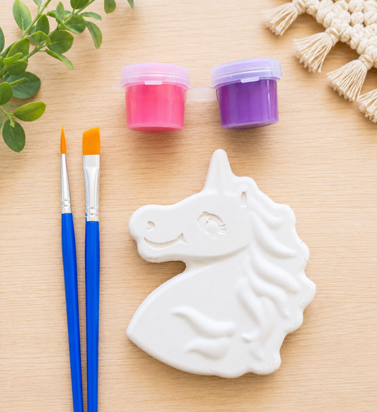 Unicorn Head Paint Kit | DIY Kids Craft Kit | Paint Your Own Unicorn